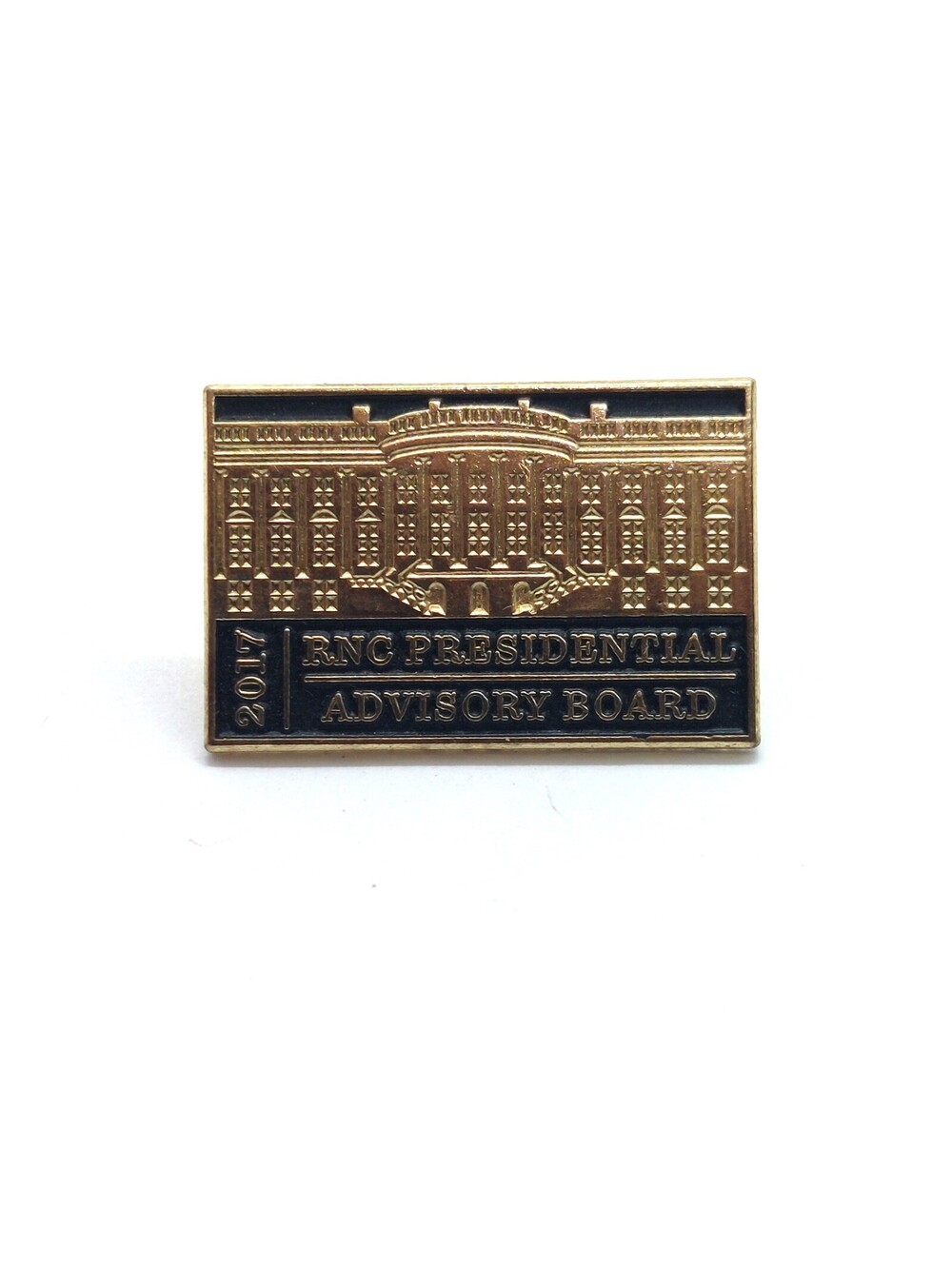 2017 RNC Presidential Advisory Board Pin Gold Black White House Political Gift